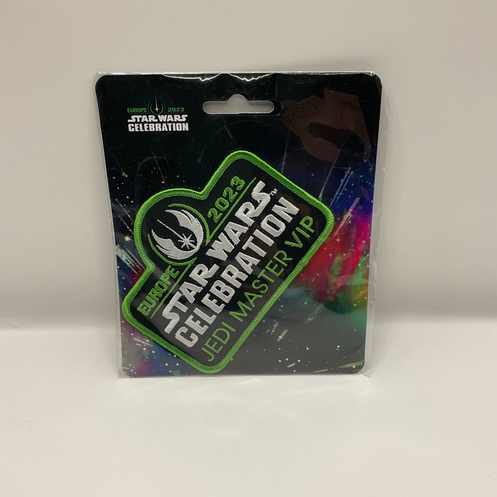Star Wars NWT Celebration Europe 2023 Jedi Master VIP Patch, Exclusive London